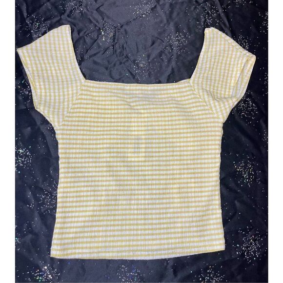 BB Dakota Yellow Gingham Top - XS - Picture 7 of 8